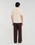 Cotton polo shirt with polo collar