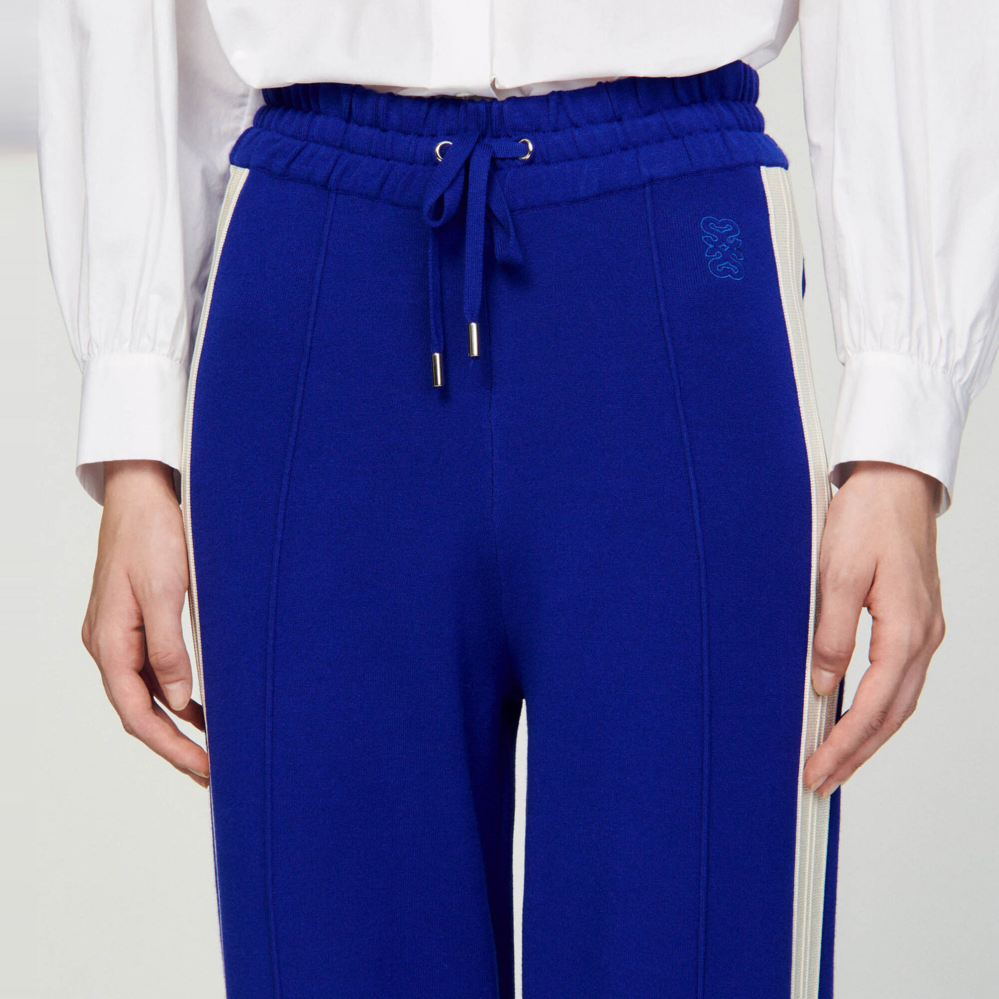 Knit jogging bottoms