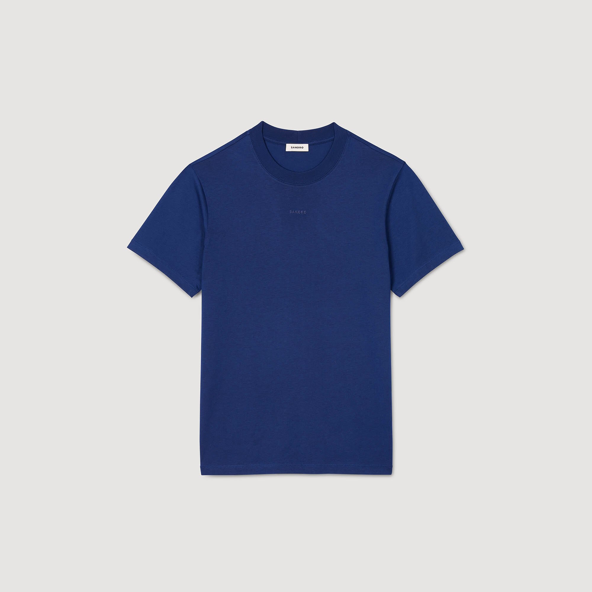 Cotton T-shirt with logo