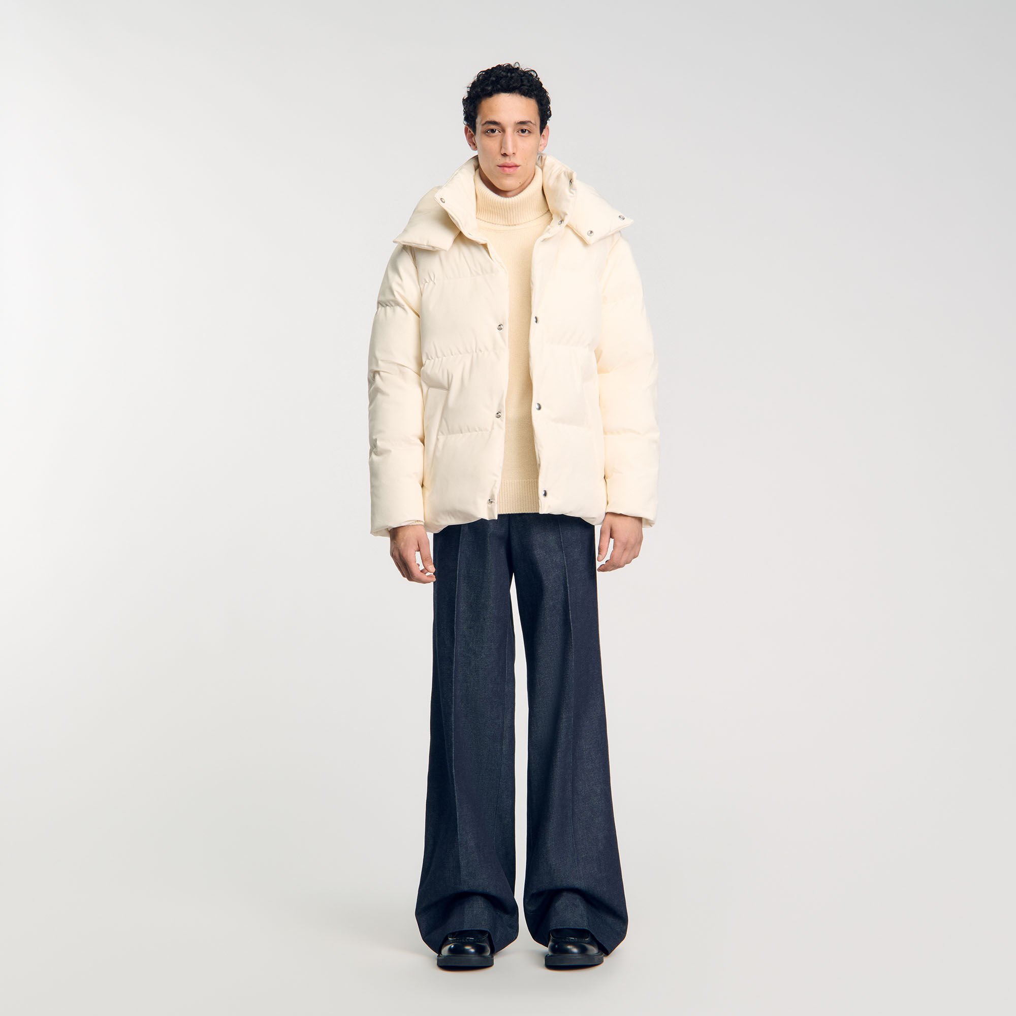 Quilted puffer jacket