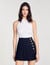Embroidered vest top
