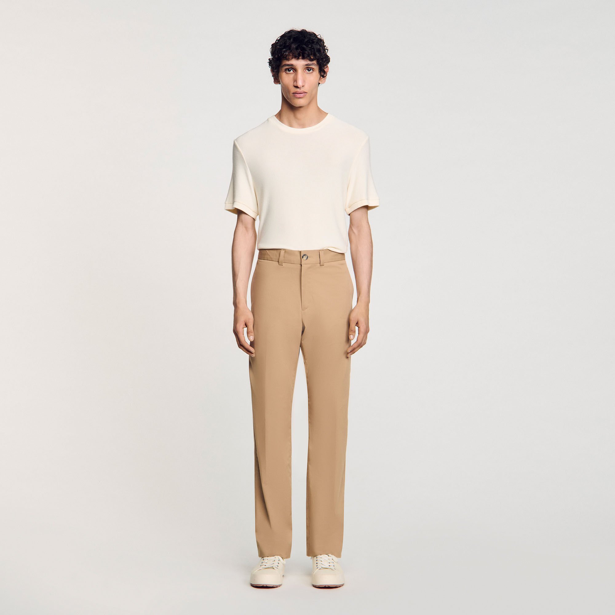 Straight-leg chinos