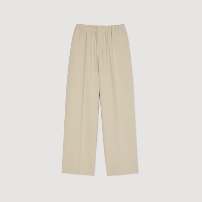 Wide-leg trousers