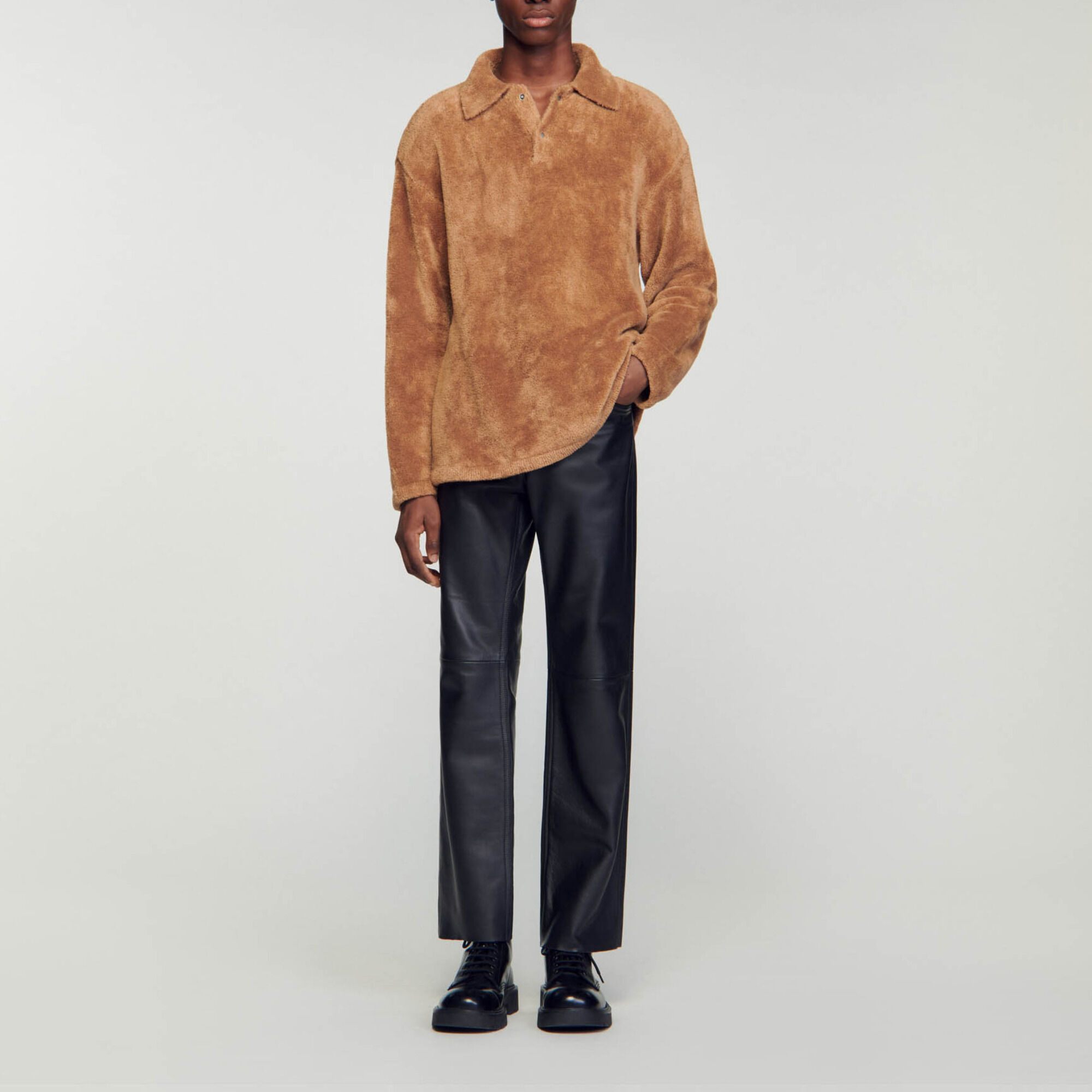 Sandro clearance knit top
