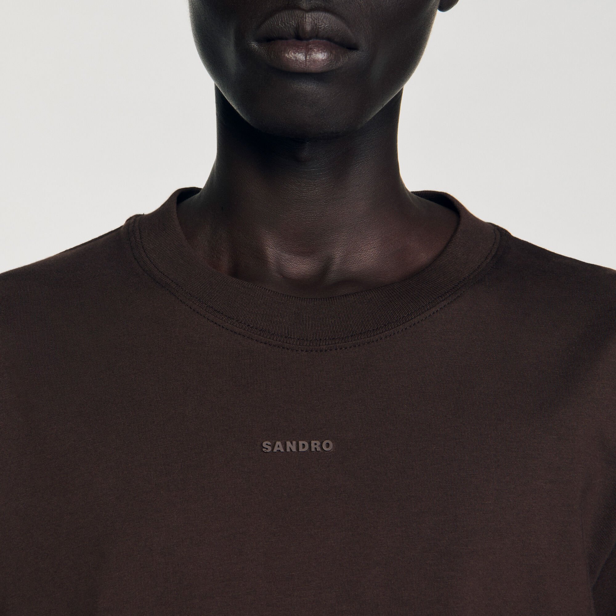 Cotton T-shirt with logo