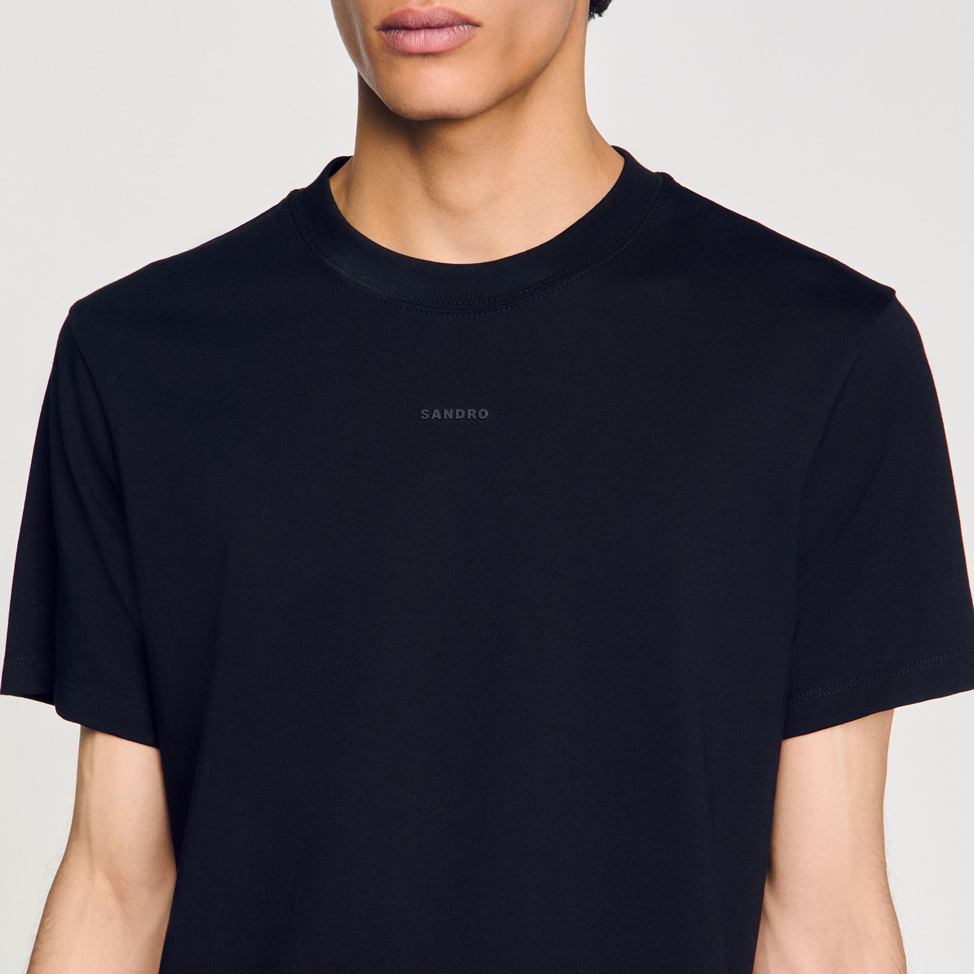 Cotton T-shirt with logo