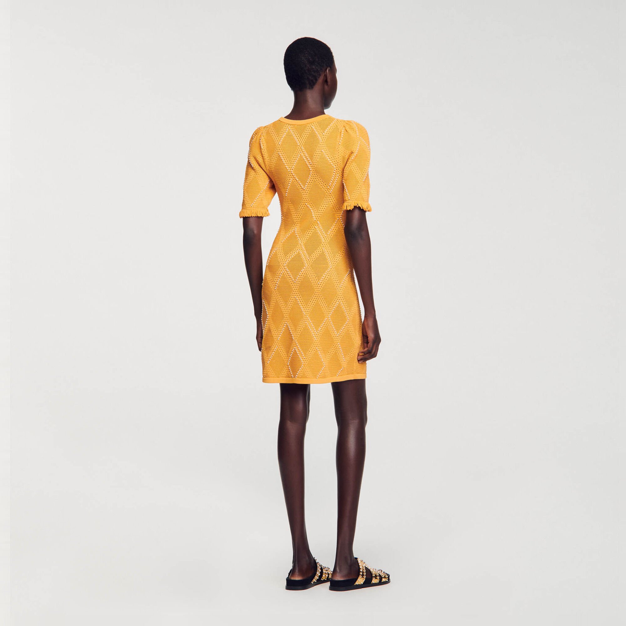 Knit short dress