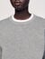 Contrast collar sweater