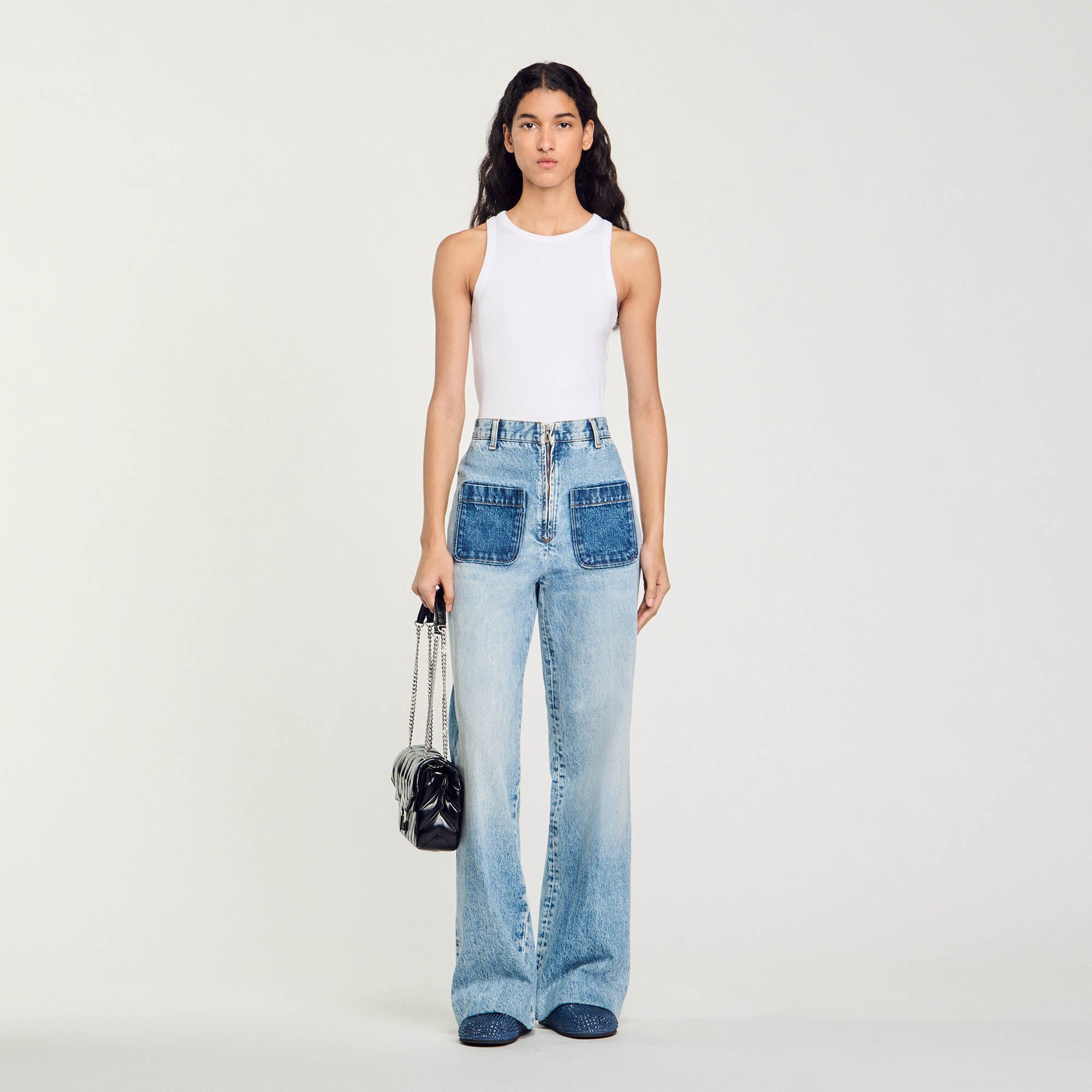 High-rise jeans