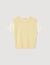 Dual-material knit sweater