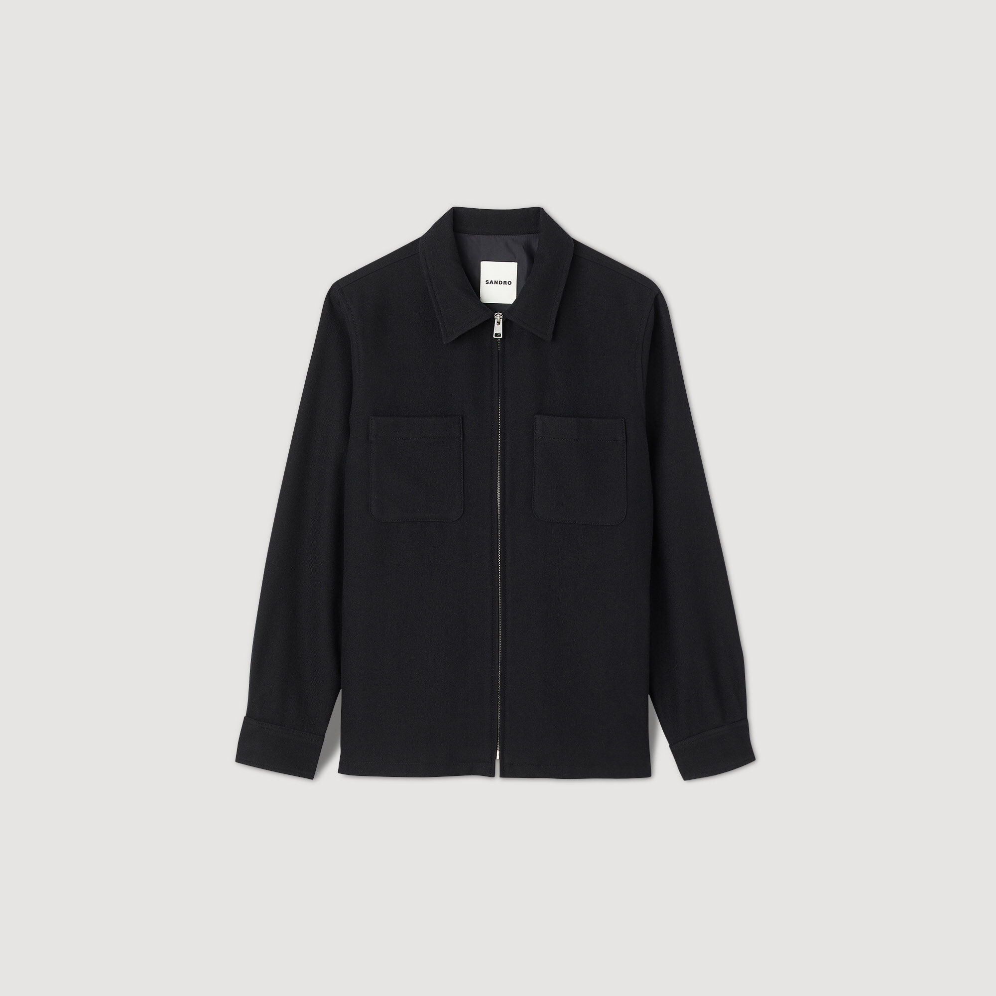 Wool overshirt 
