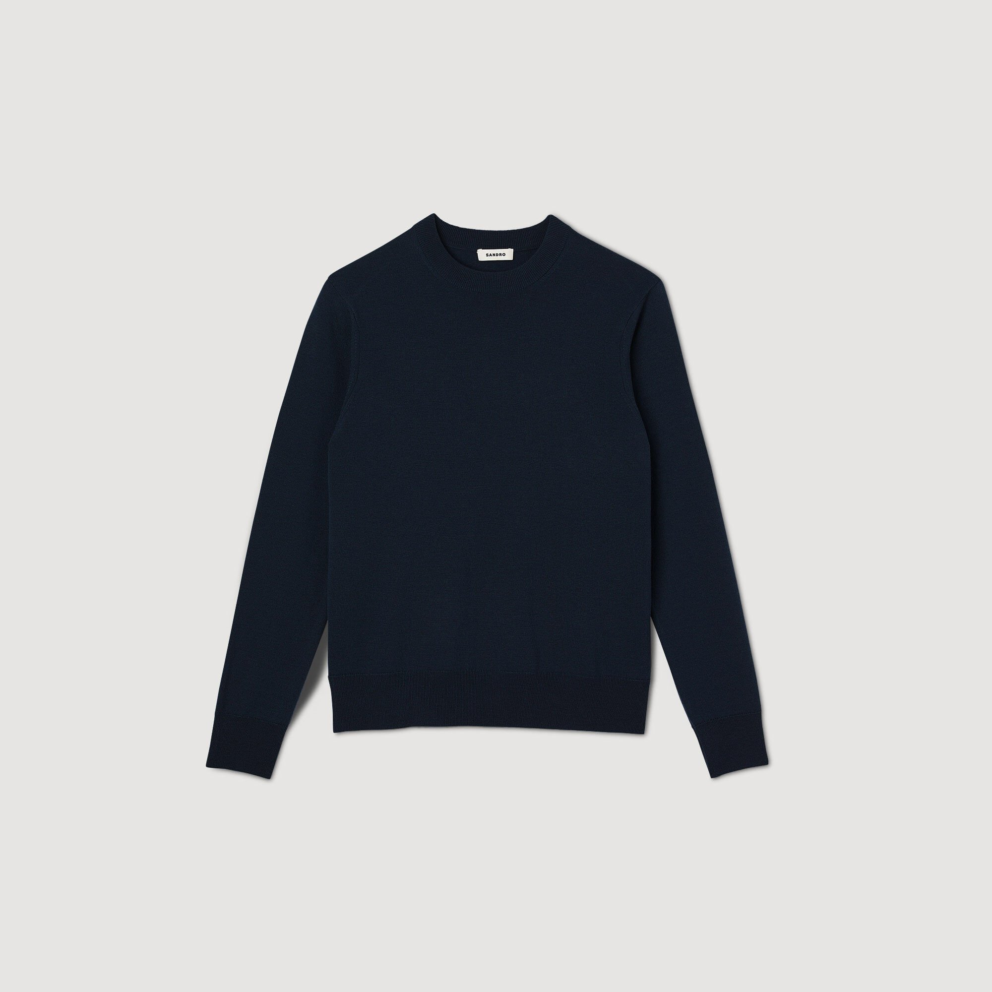 Fine knit wool sweater