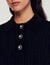 Knit polo neck sweater