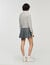 Cardigan with beaded collar