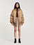 Satin-look bomber jacket