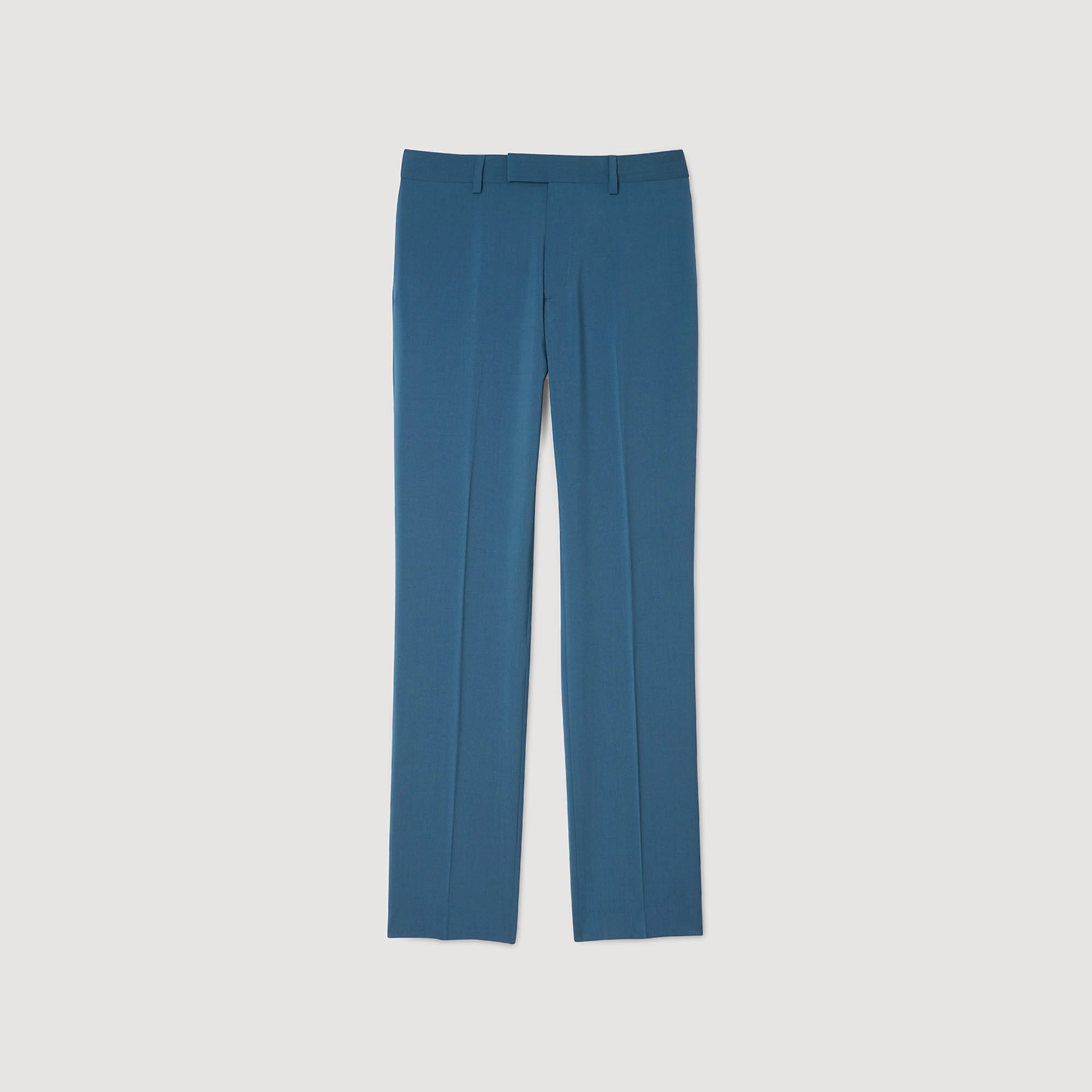 Wool suit trousers