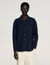 Knitted shirt jacket