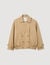 Short oversized trench coat