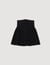 Short velvet knit skirt