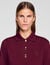 Polo shirt with decorative buttons