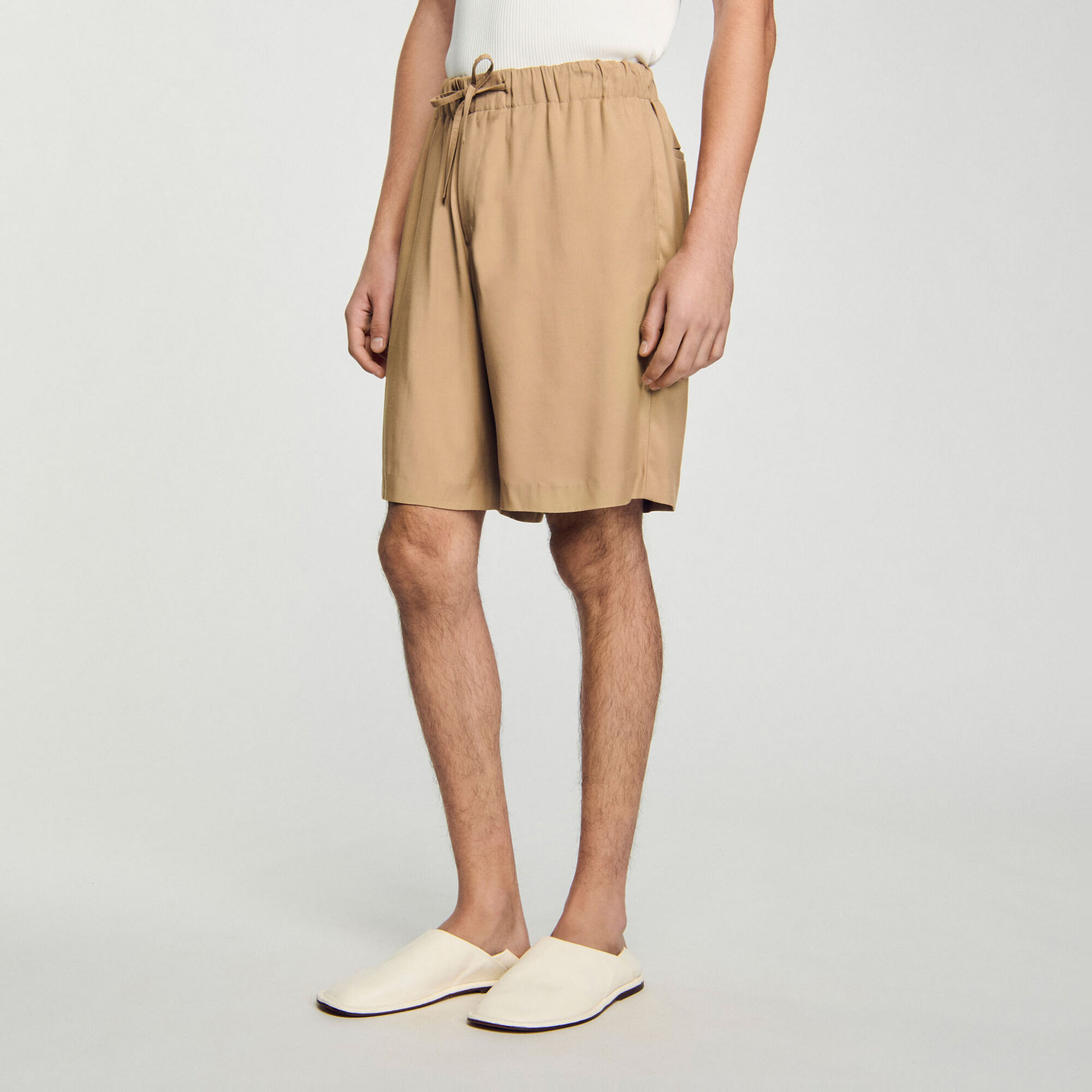 Flowy Bermuda shorts