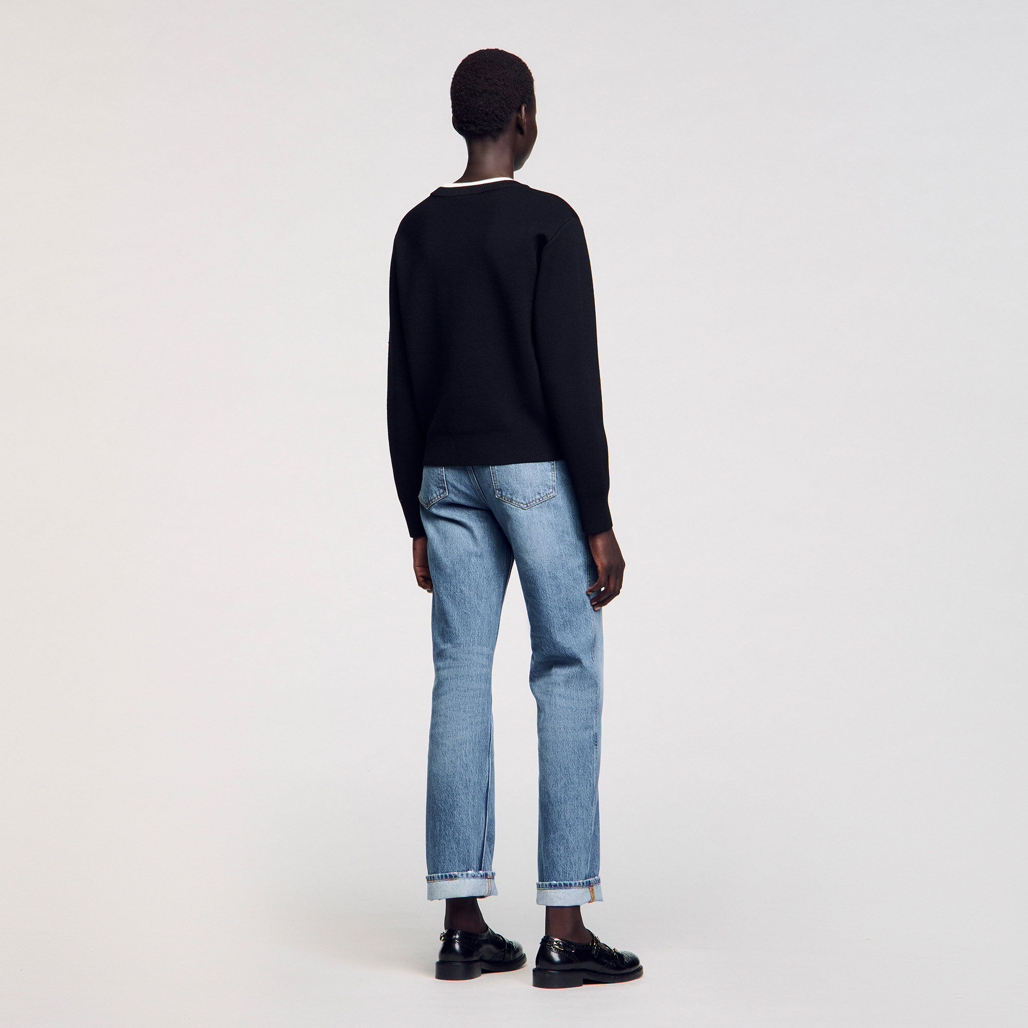 Wool blend sweater