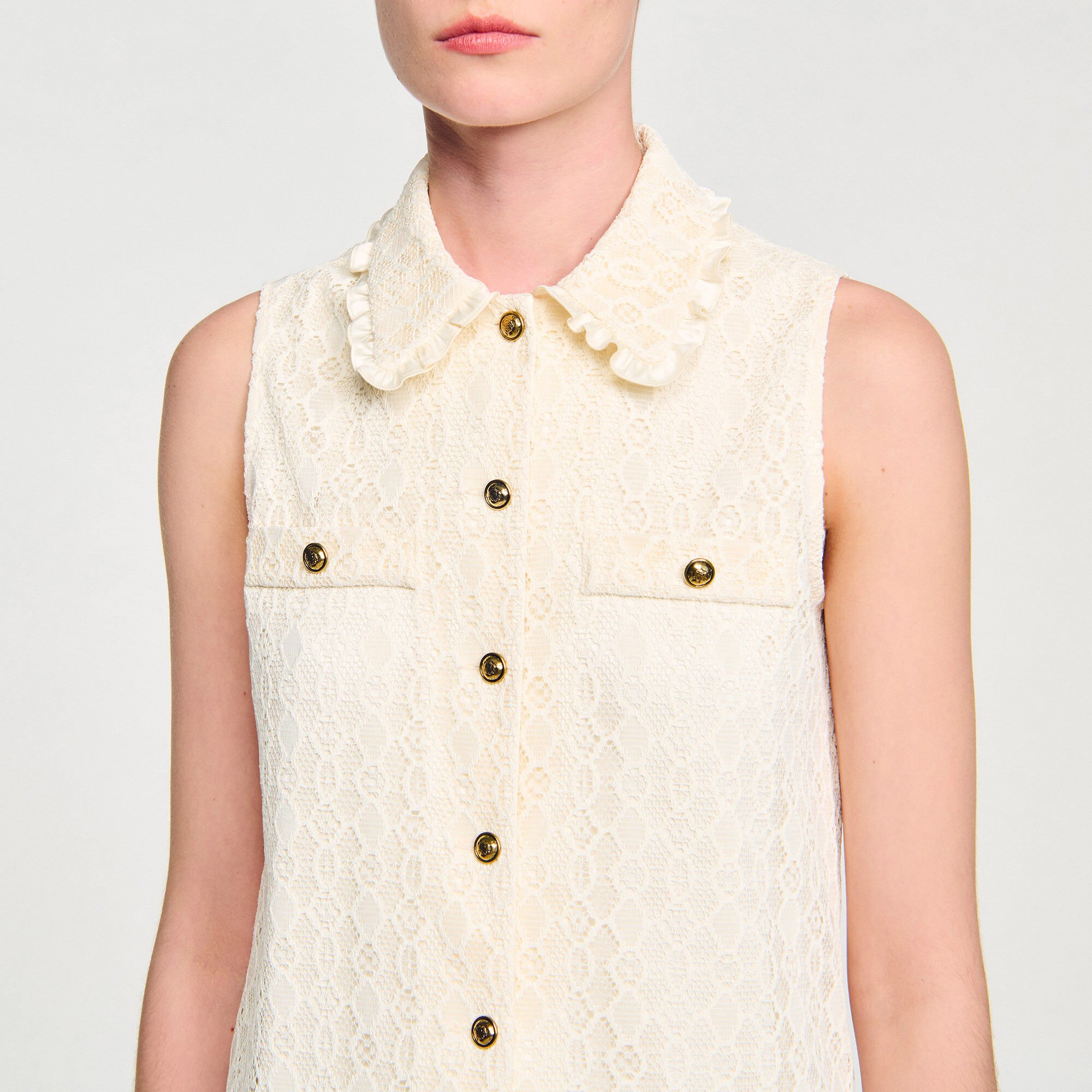 Mini lace dress