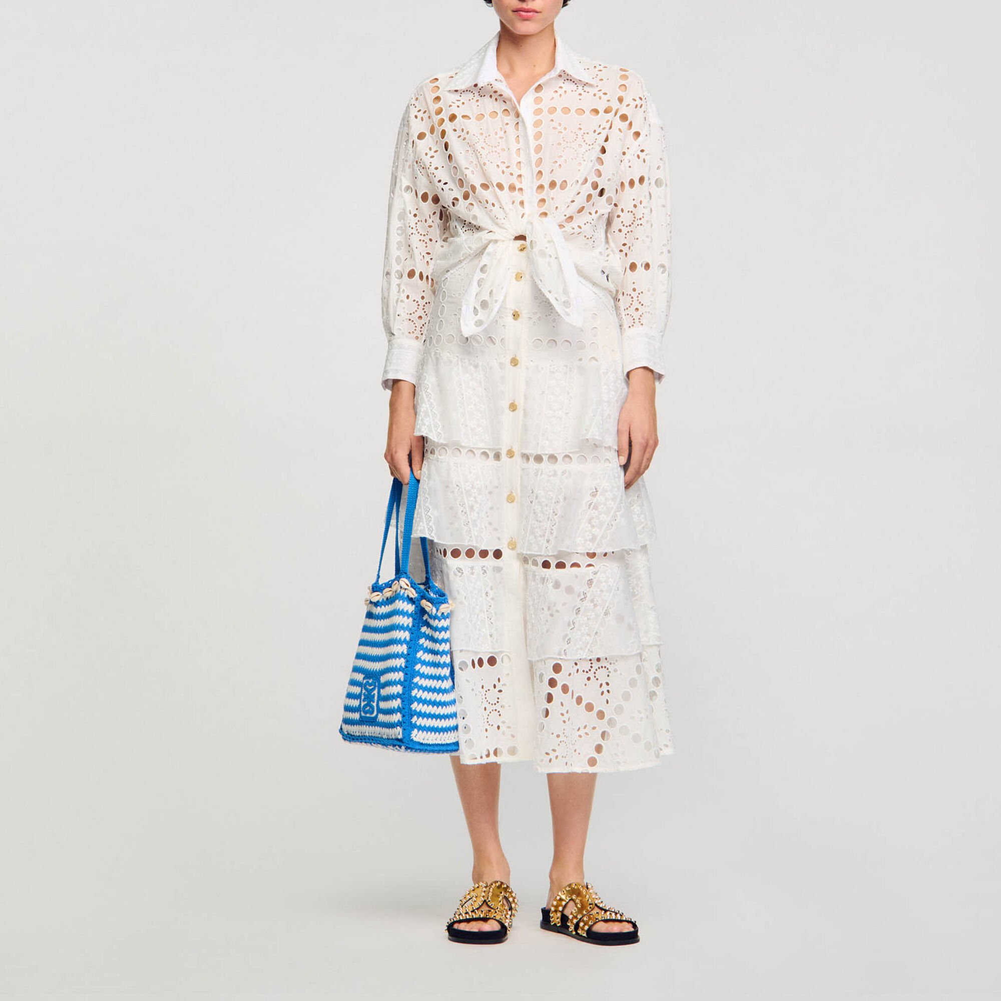 Broderie anglaise shirt 