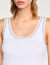 Ribbed vest top