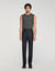 Wool suit trousers