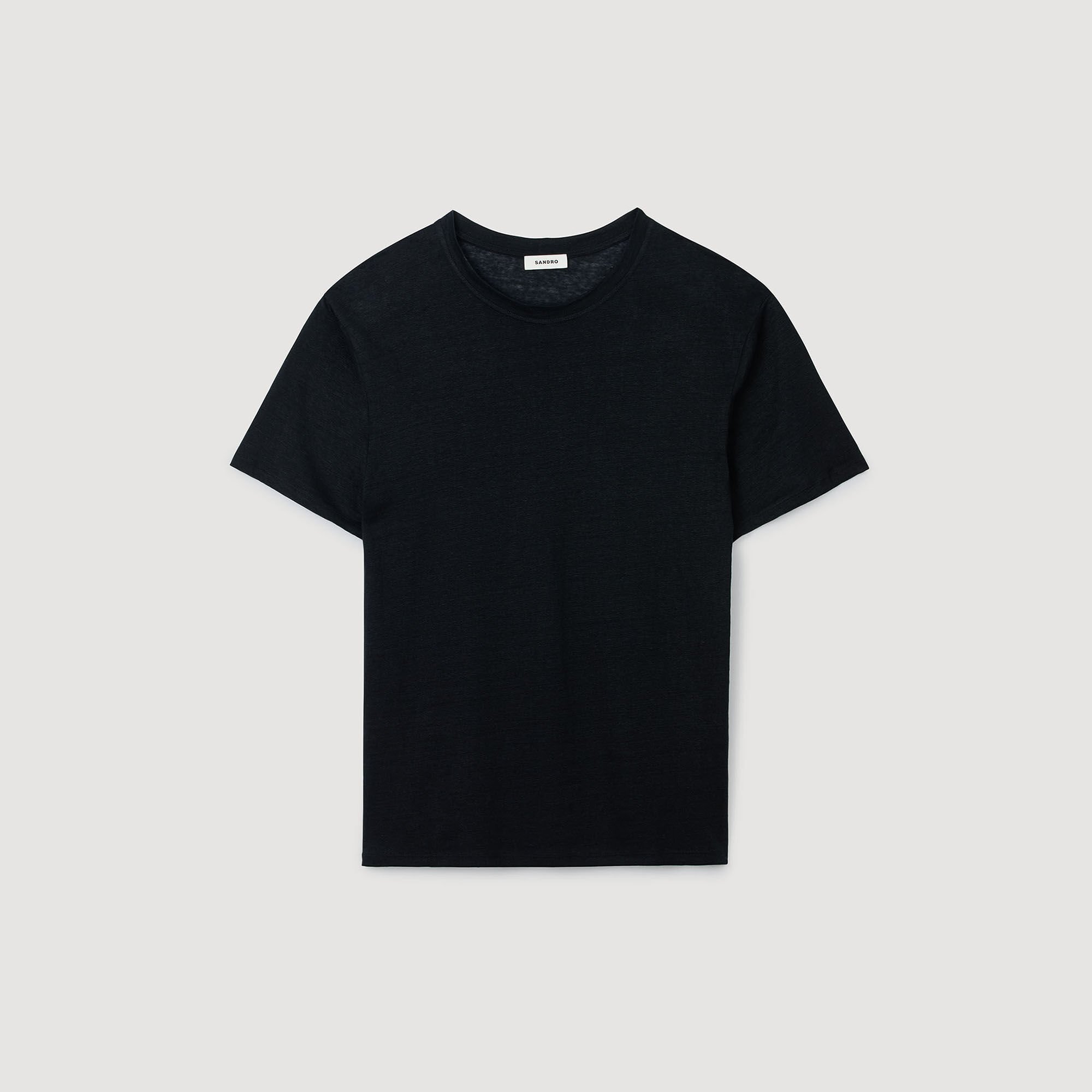 Certified linen T-shirt
