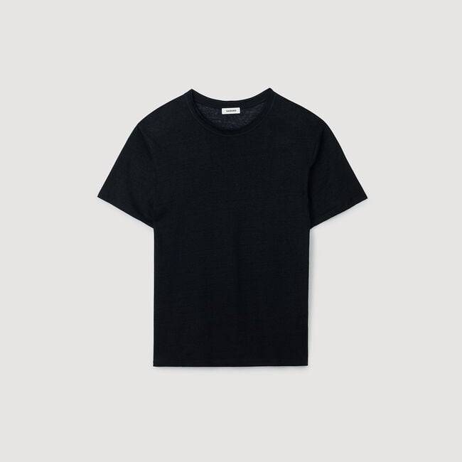 Certified linen T-shirt