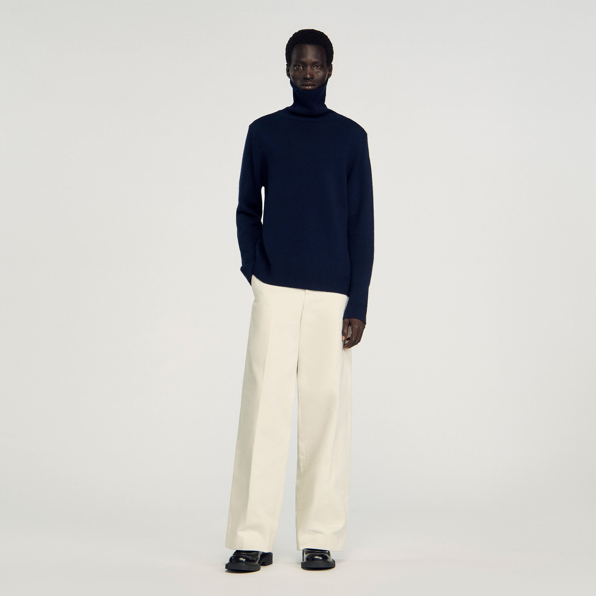 Wool and cashmere turtleneck