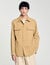Oversized shirt with pockets