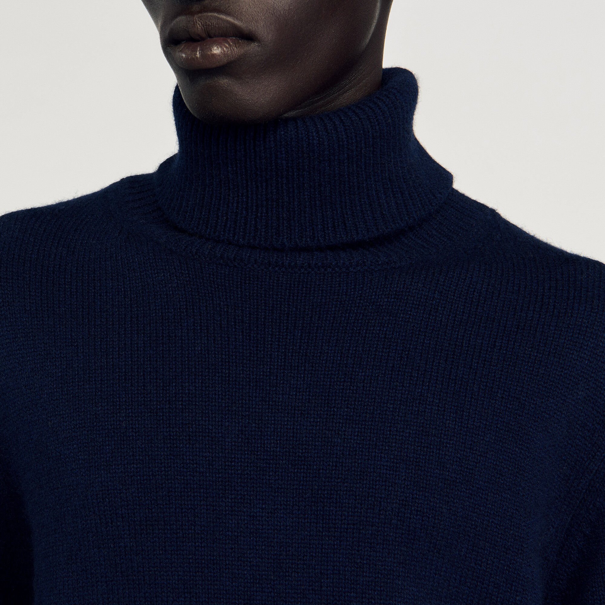 Wool and cashmere turtleneck