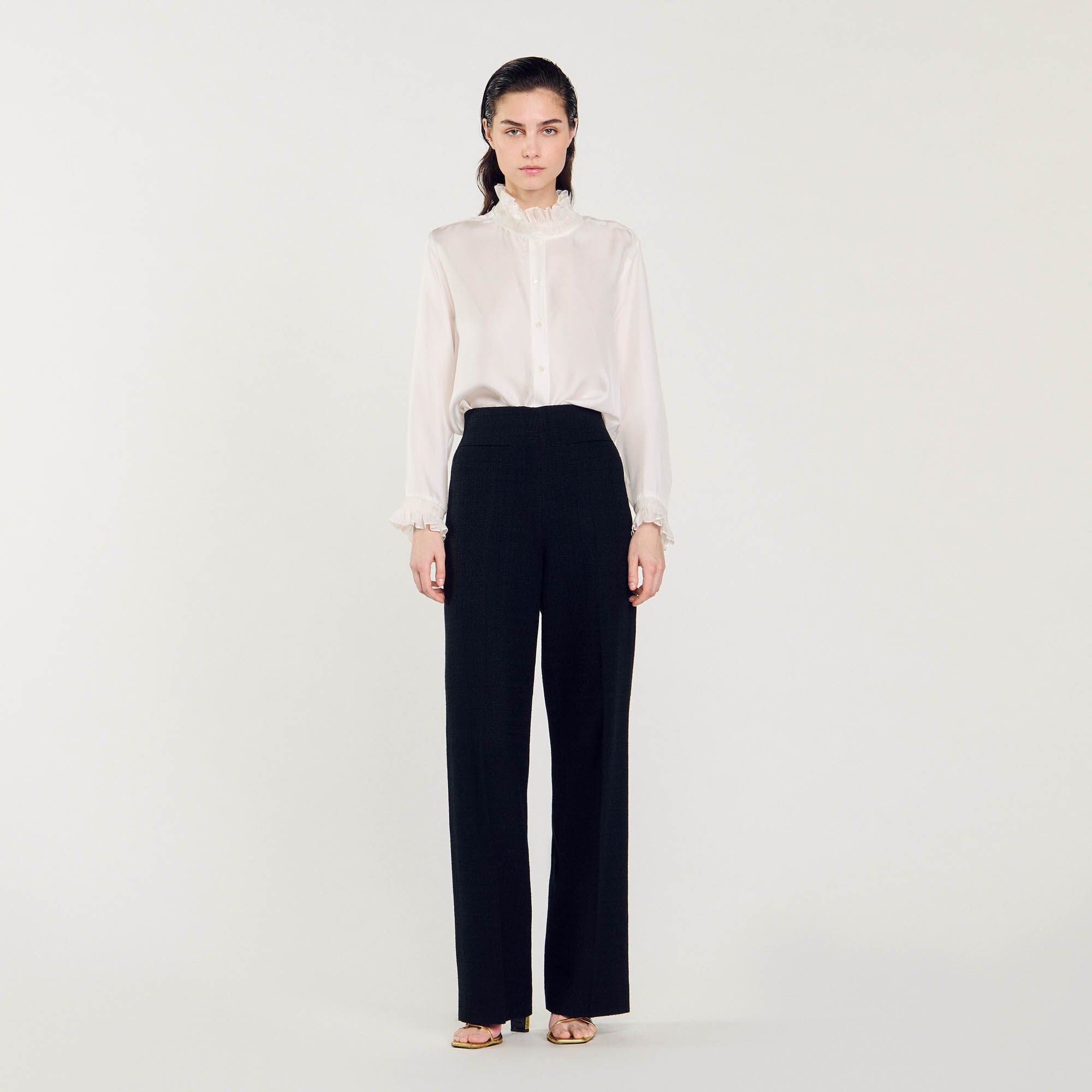 Tweed pants