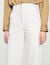 Wide-leg canvas pants