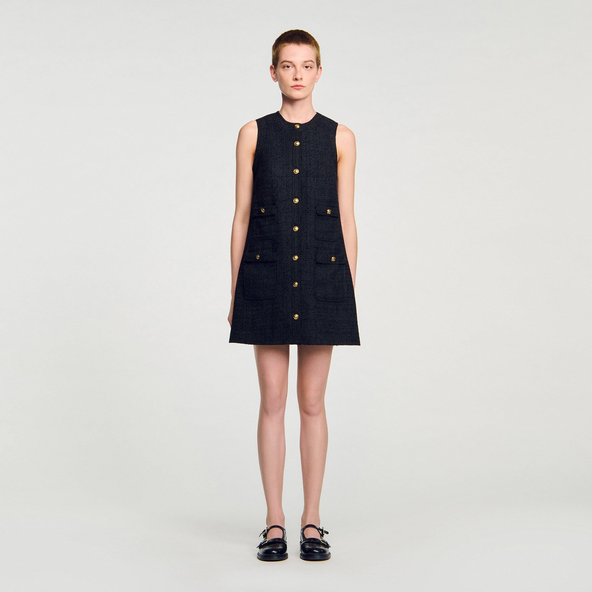 Mini tweed dress