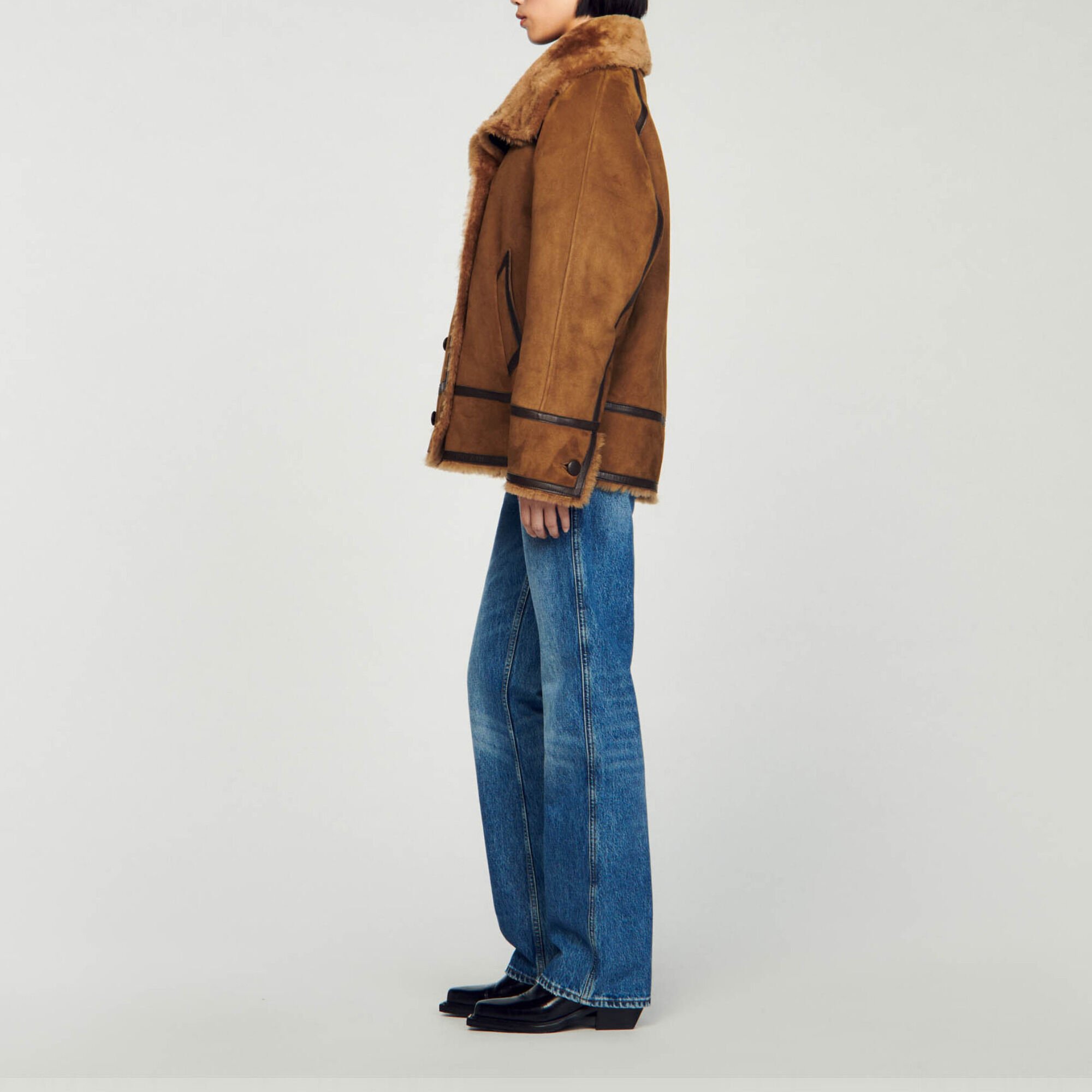 Shearling coat