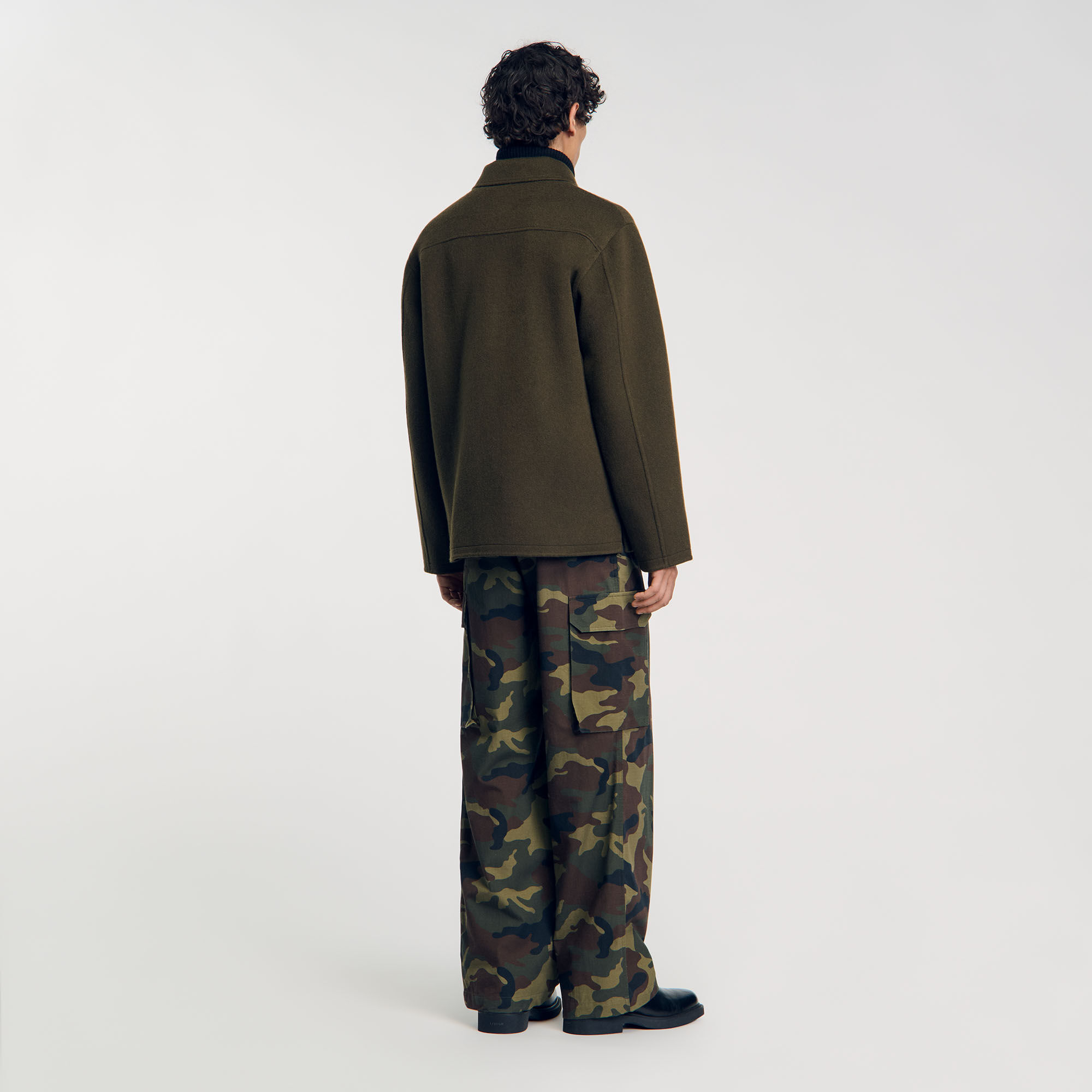 Zipped overshirt