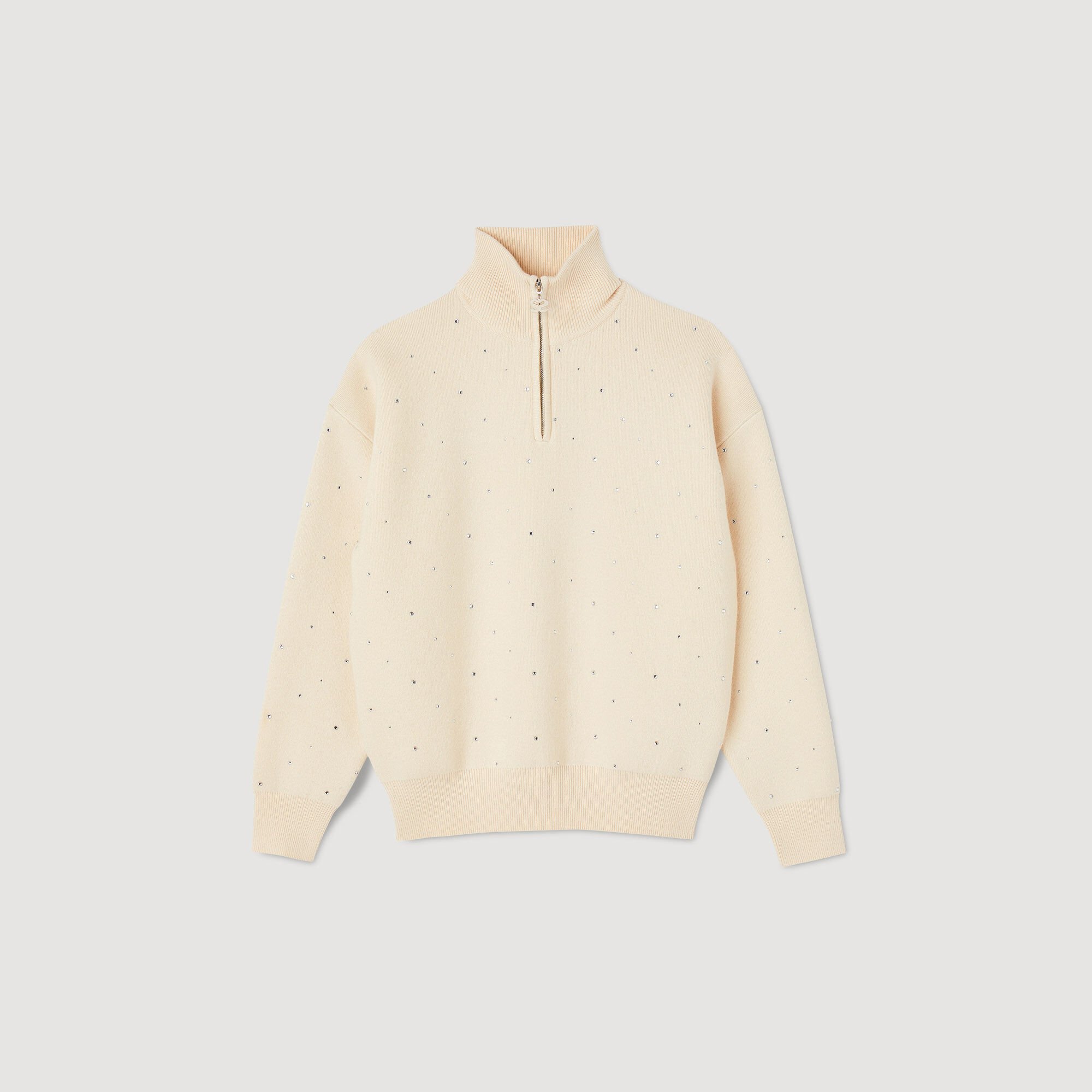 Half-zip sweater