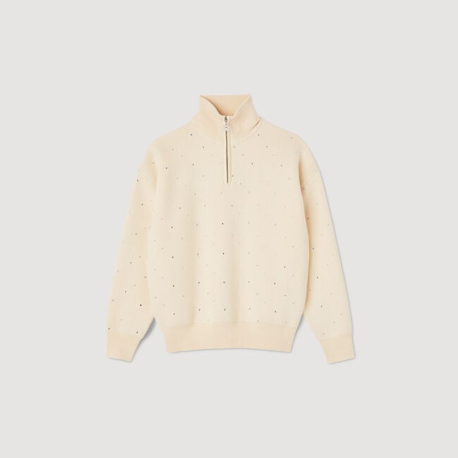 Half-zip sweater