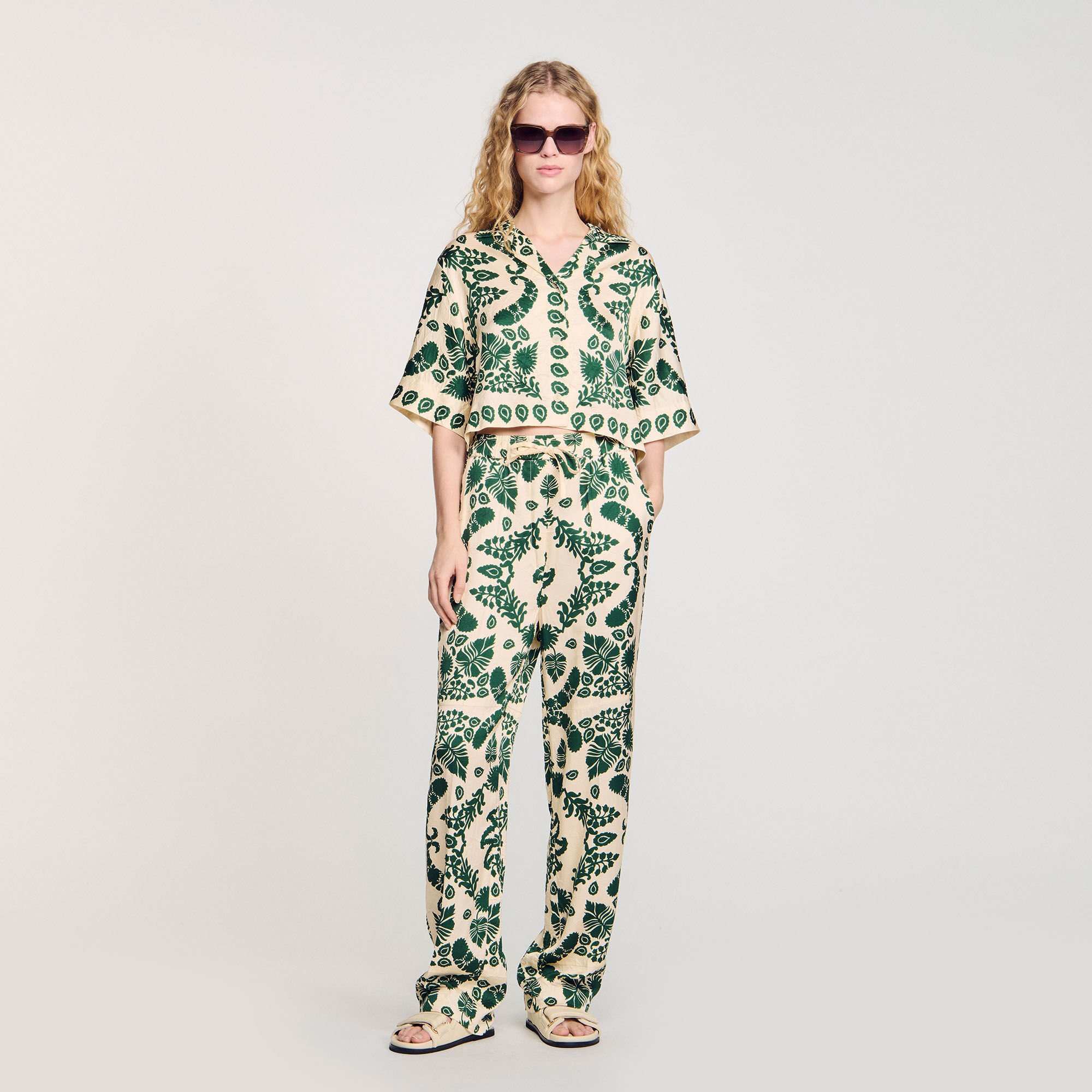 Floral pants