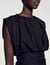 Short draped dress