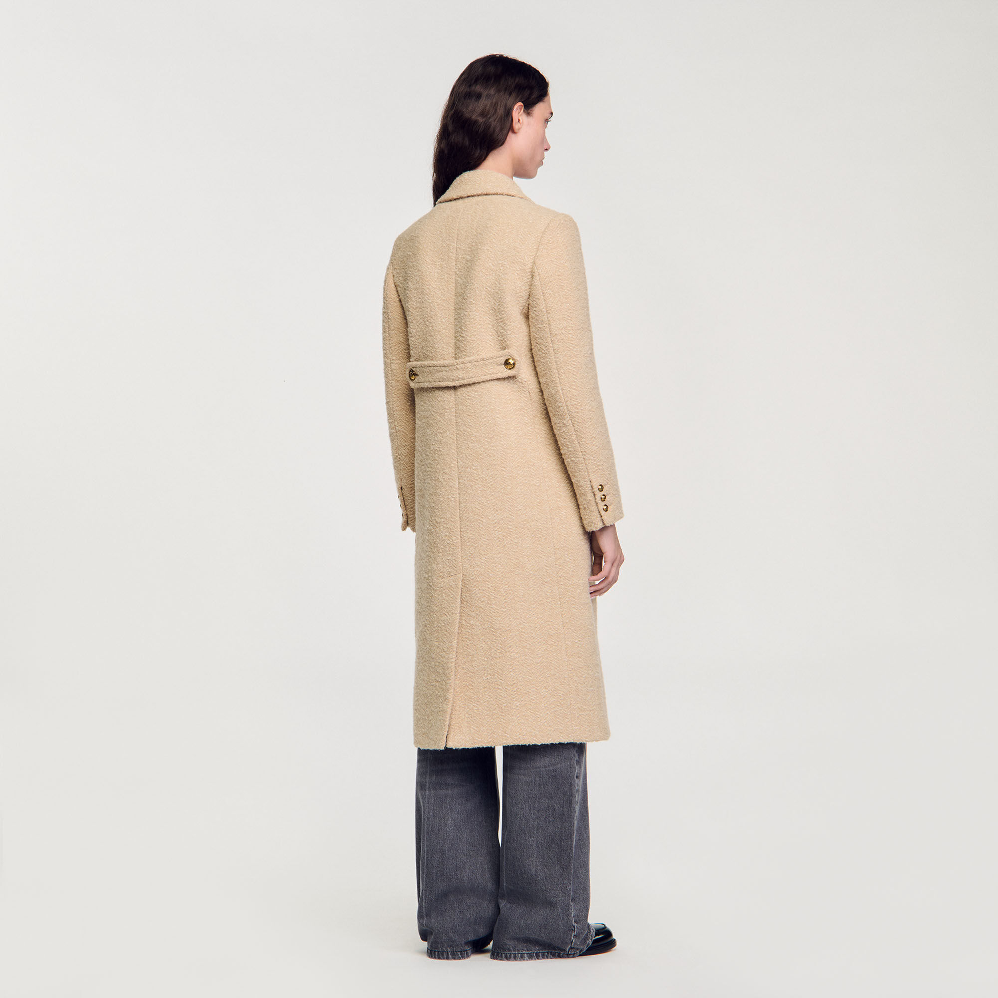 Long Double-Breasted Coat