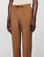 Elasticated straight-leg trousers