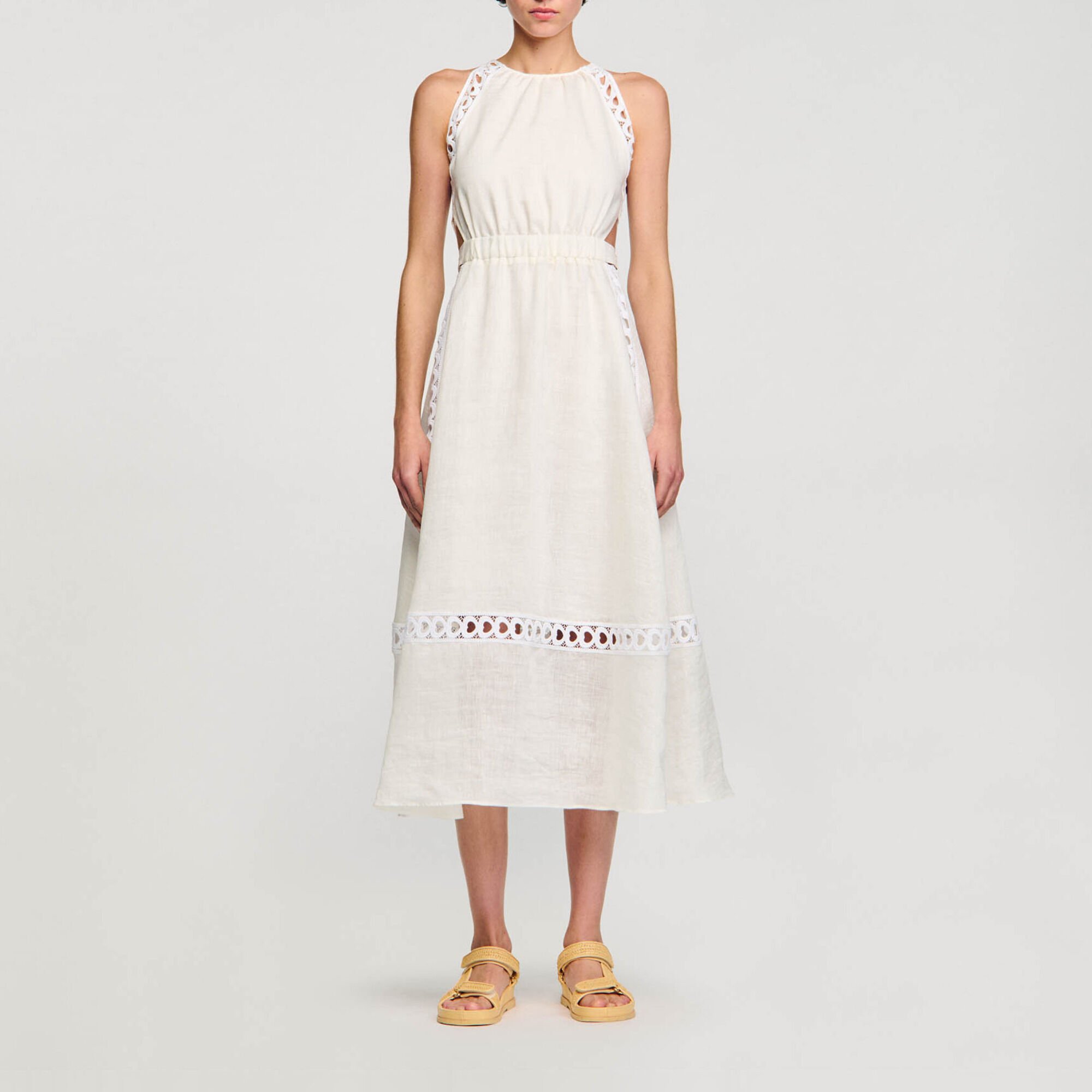 Linen Maxi Dress