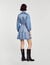 Short tie-print dress