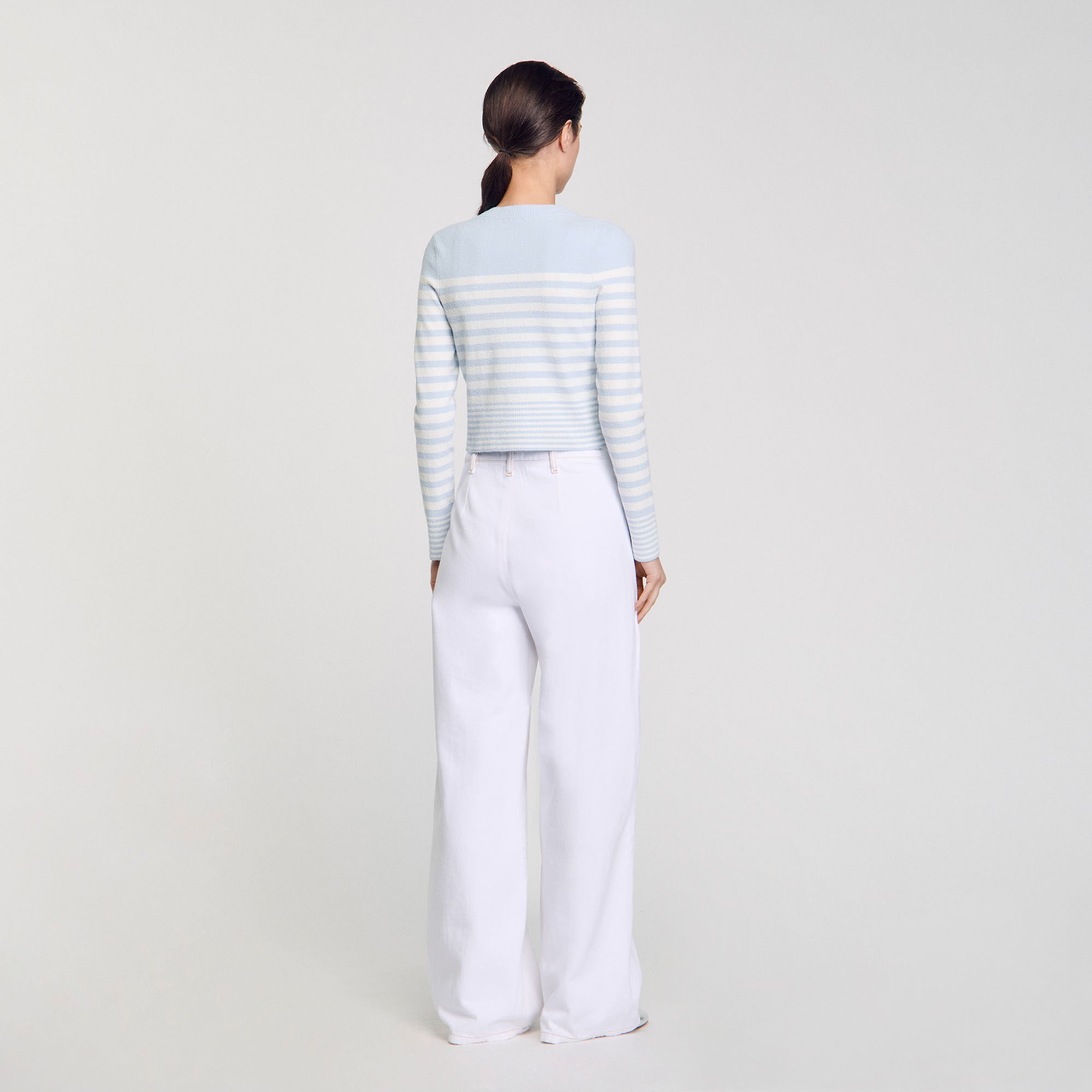 Striped cardigan