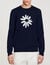 Jacquard flower jumper